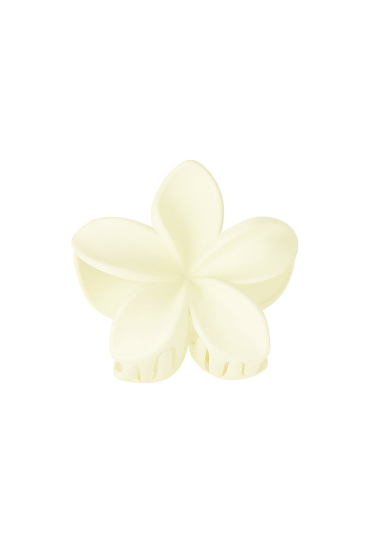 Haarklem bloem | cream