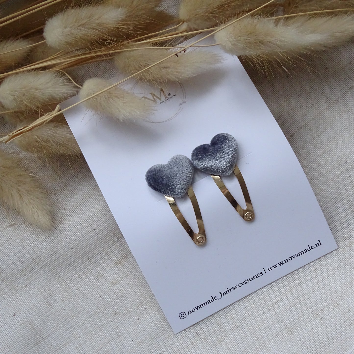 Klikklak | grijs hartje