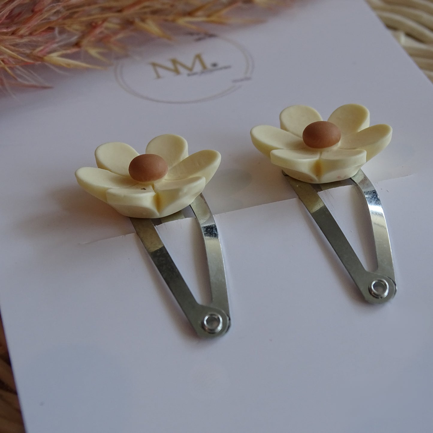 Klikklak | set - madelief beige