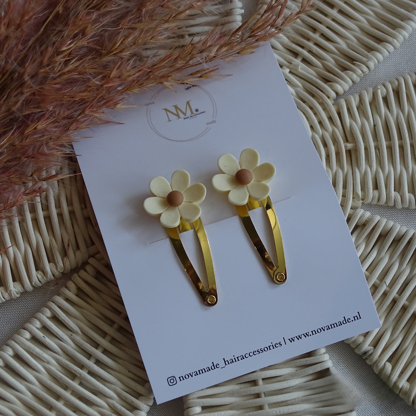 Klikklak | set - madelief beige