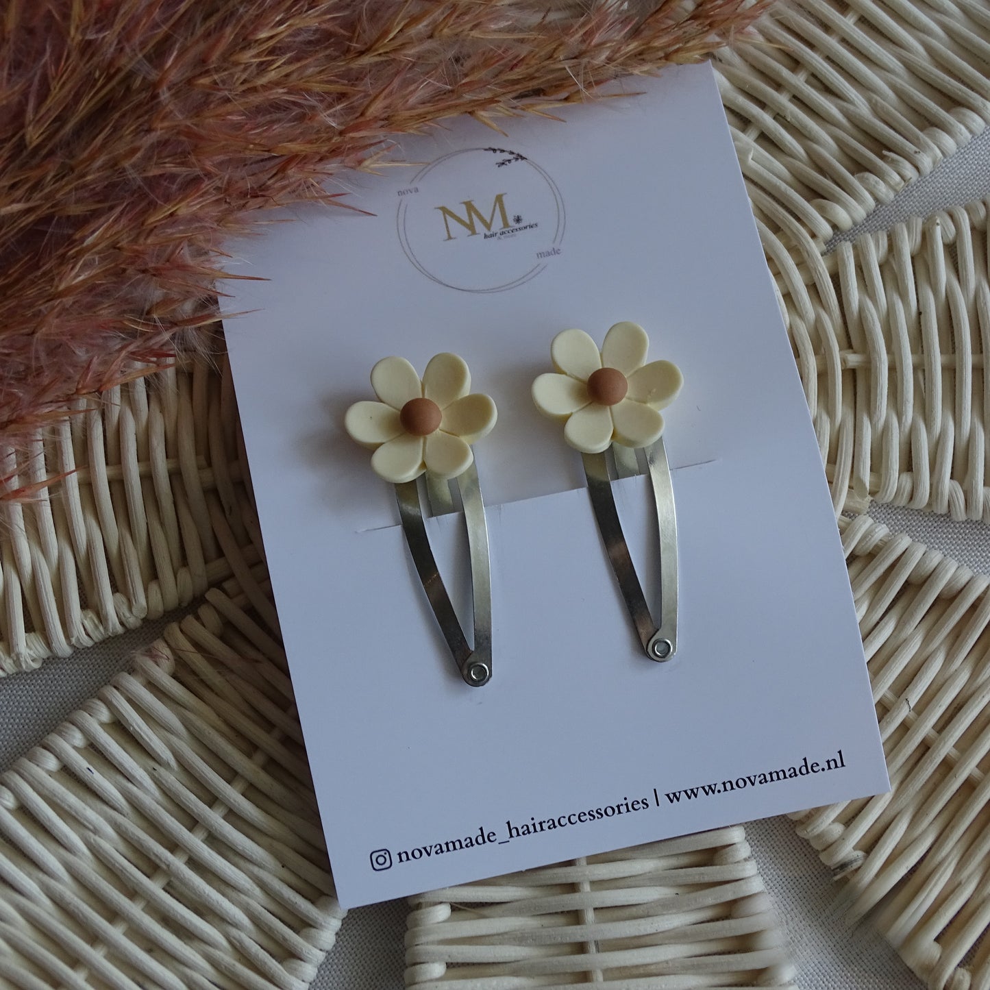 Klikklak | set - madelief beige