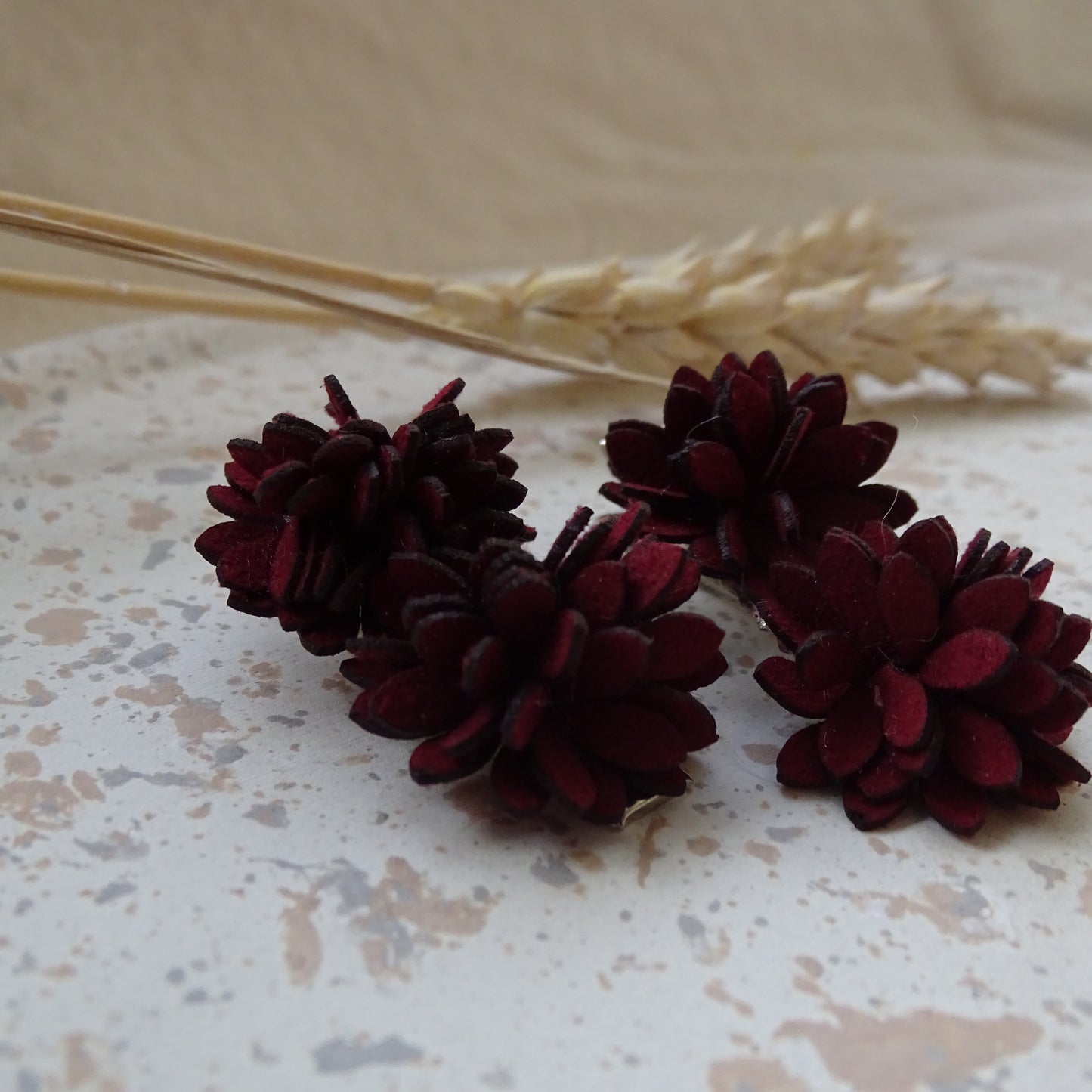 Alligator | Flora - bordeaux