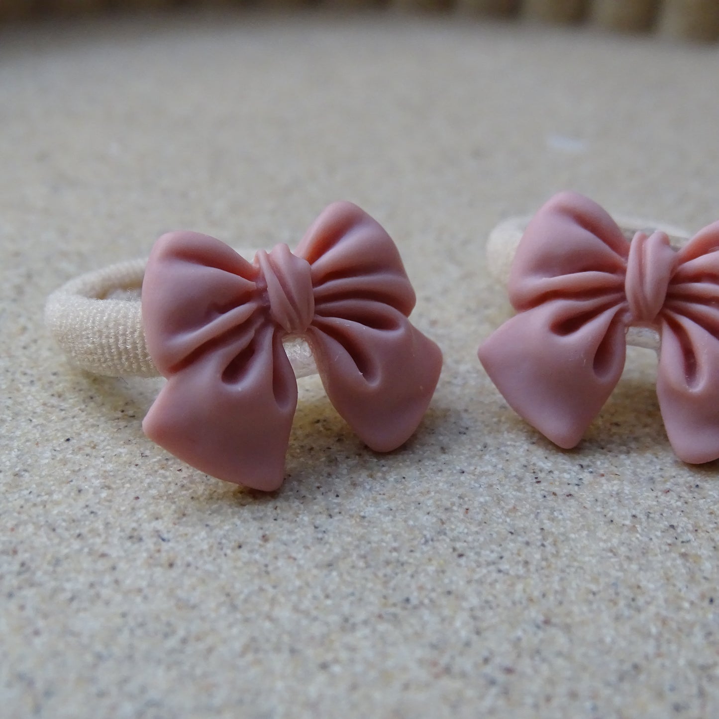 Elastiek | strik - roze