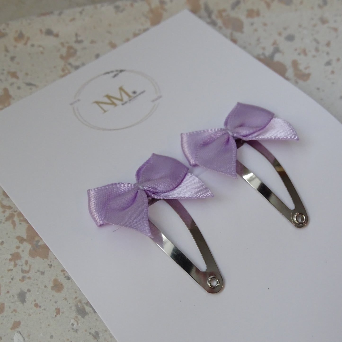 Klikklak | mini bow - lila