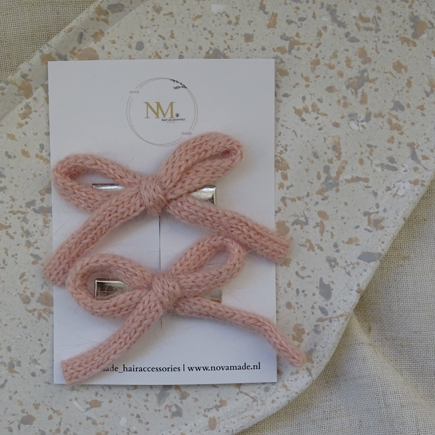 Alligator | wollen strik - roze