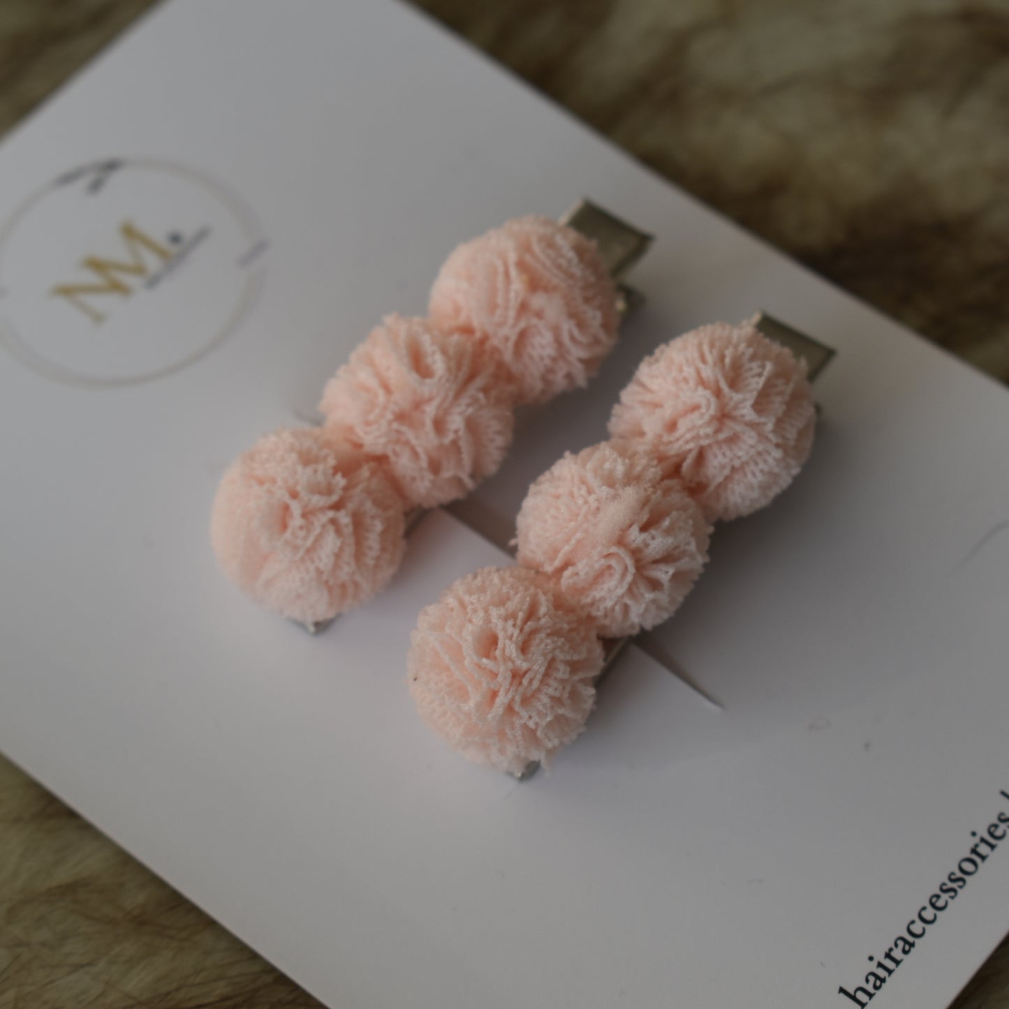 Lovely Wedding | pink pompoms
