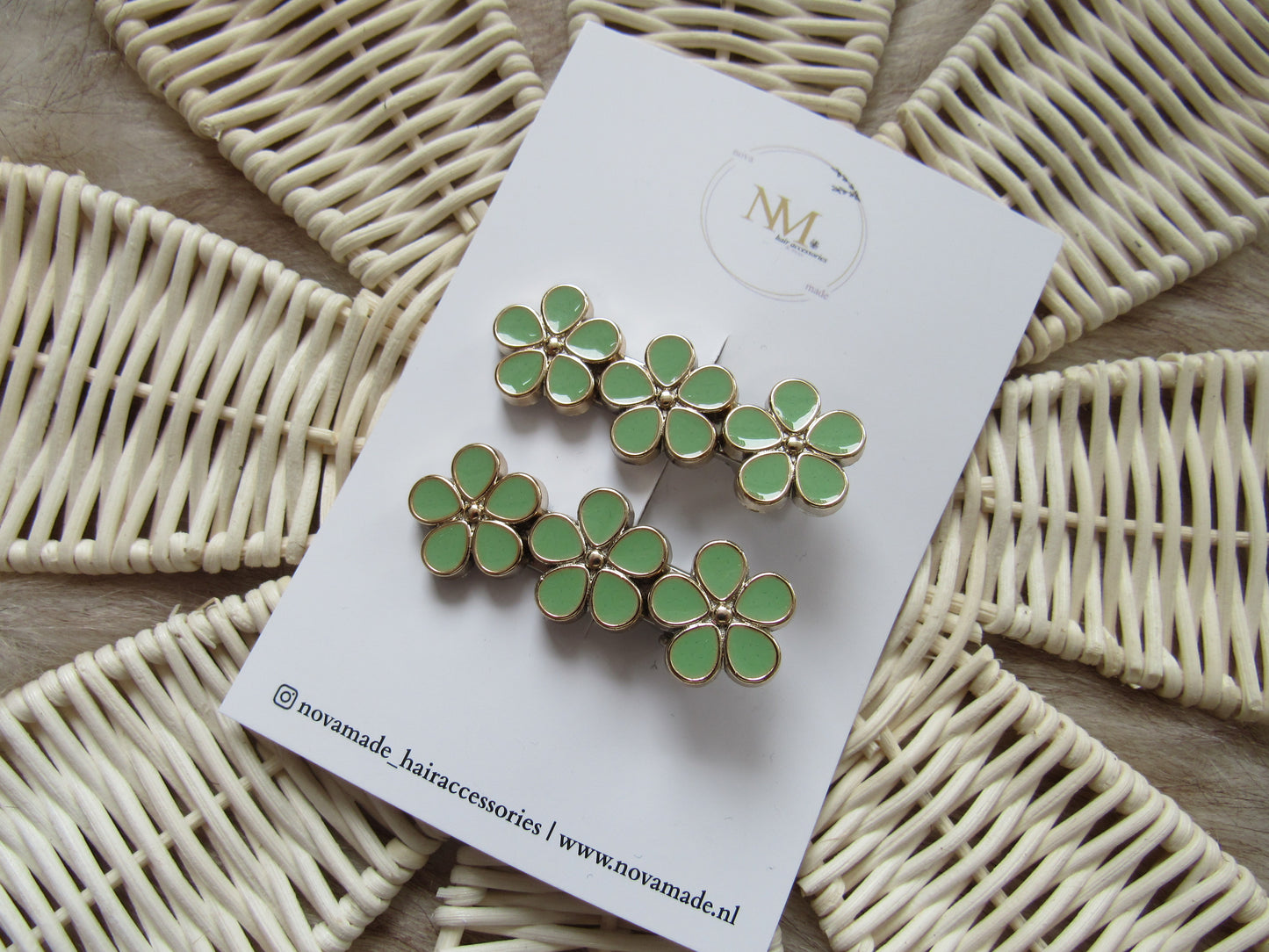 Alligator | Set - Happy Green Blossom