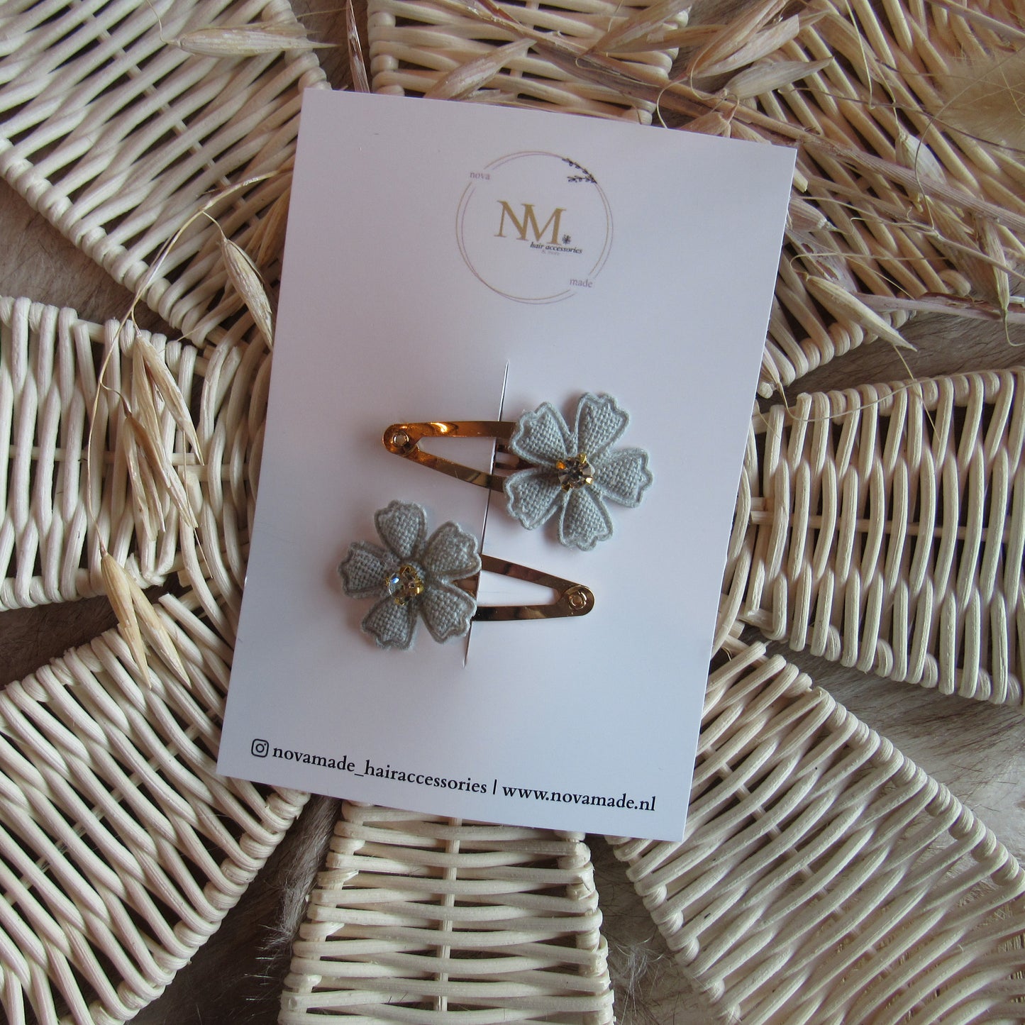 Klikklak | set - bloesem baby blauw