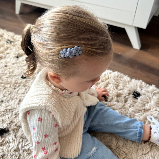 Anti slip -  blauwe bloemetjes