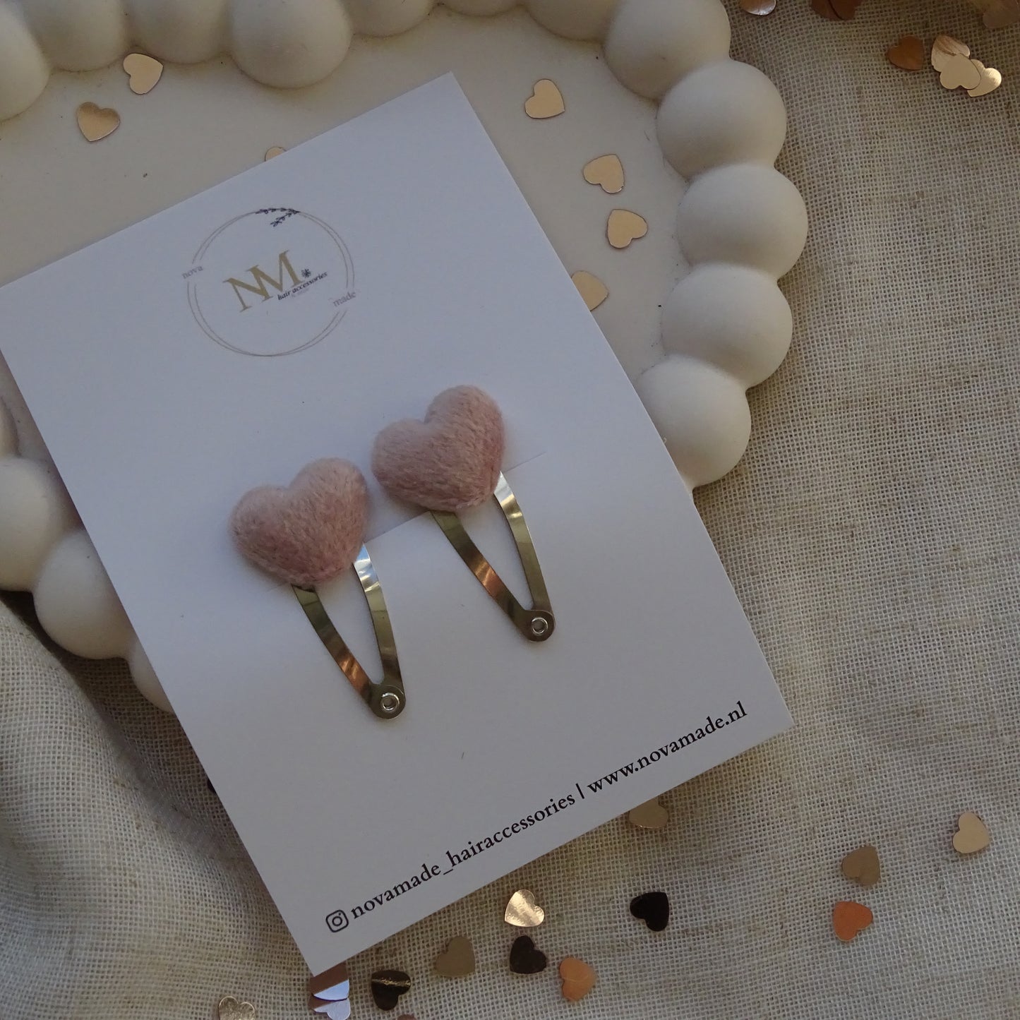 Klikklak | licht roze hartje