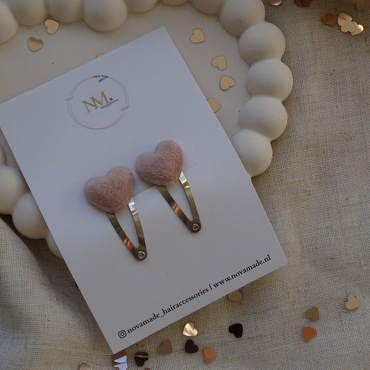 Klikklak | licht roze hartje