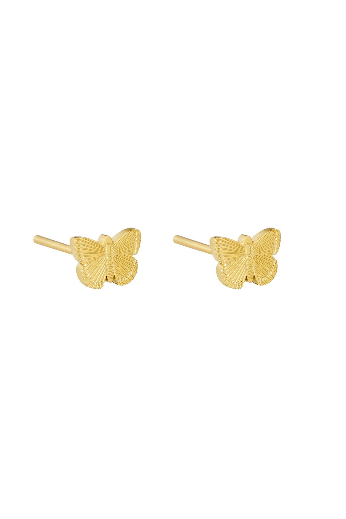 Oorbel - fly goud