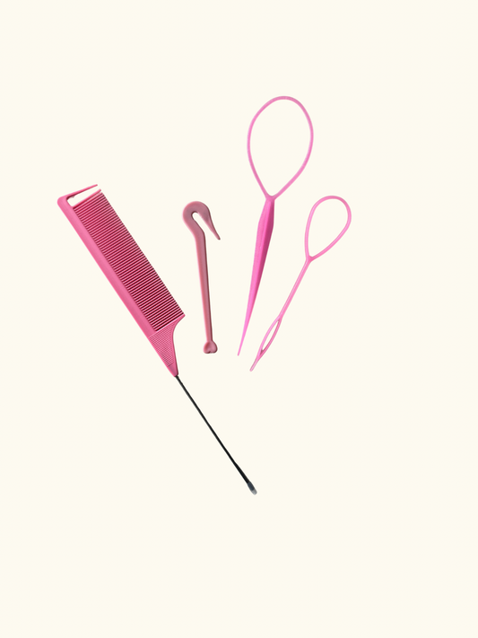 Haar tools | set roze