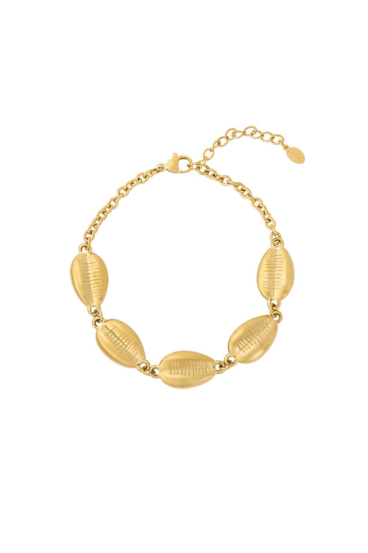 Armband | golden shells