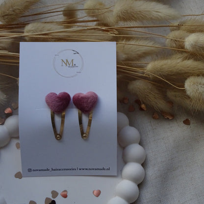 Klikklak | paars hartje