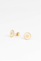 Studs Oorbellen - Gouden Madelief