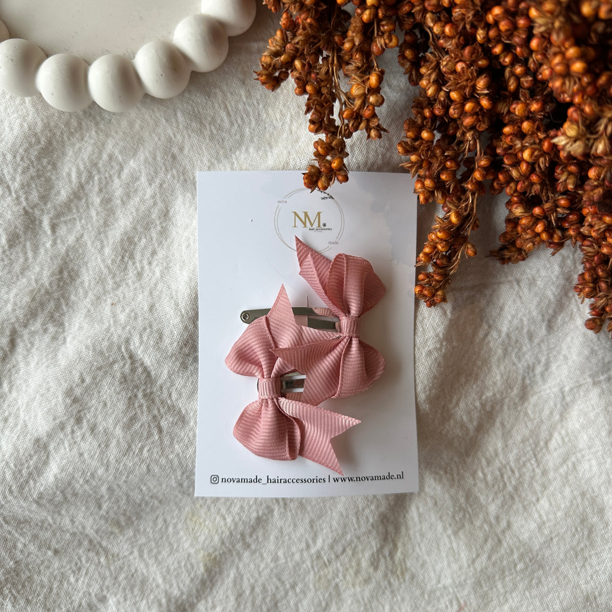 Klikklak | rosy ribbon set