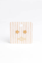 Studs Oorbellen - Gouden Flora