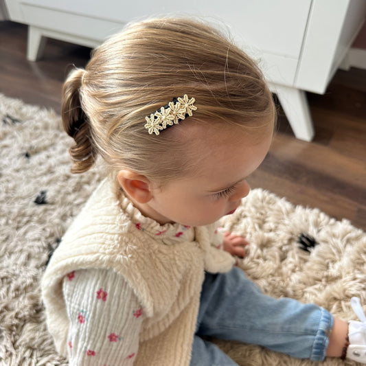 Anti slip - kleine beige bloemen