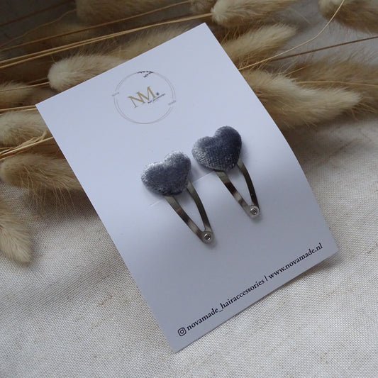 Klikklak | grijs hartje