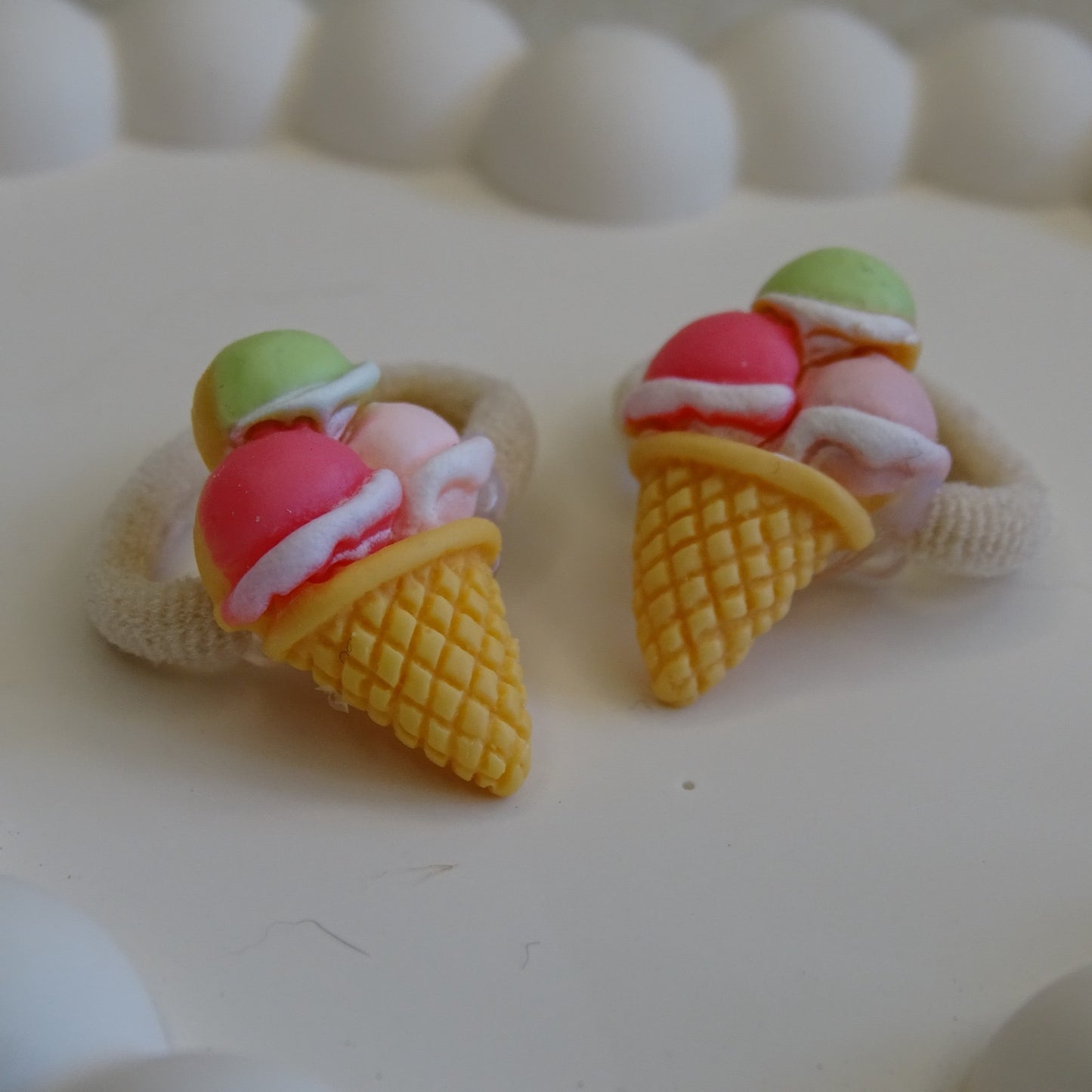 Elastiek | zomerse pistache ijs