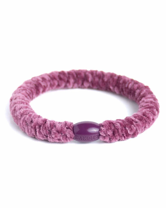 Elastiek | Aubergine Velvet
