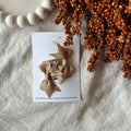 Klikklak | taupe bow set