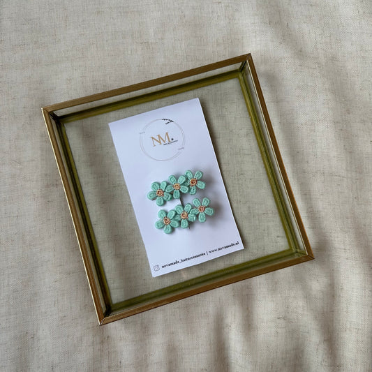 Zomer collectie ☀️ -  aqua bloemen