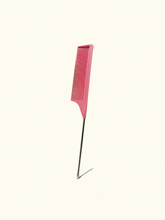 Haar tools | punt kam roze