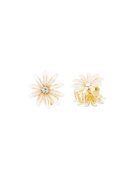 Mini haarklemmen | shiny flower