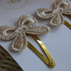Klikklak | set - gouden strik