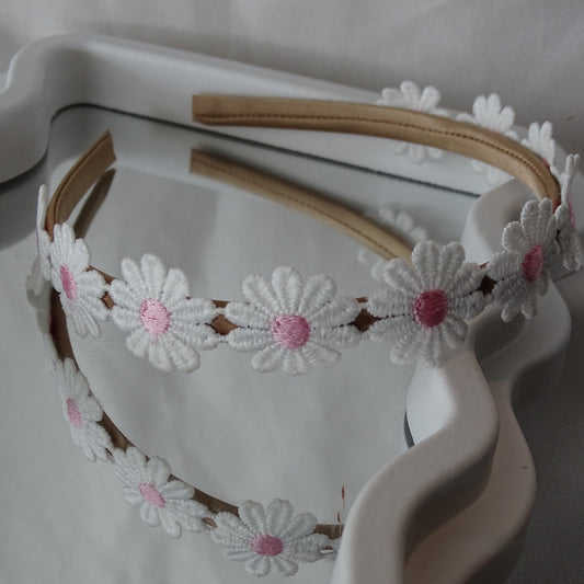 Diadeem | madelief pink love
