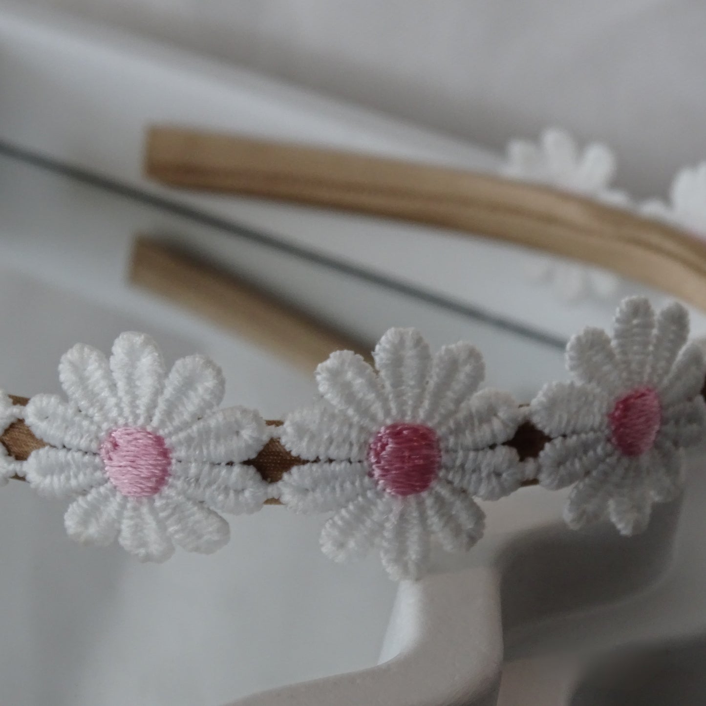 Diadeem | madelief pink love