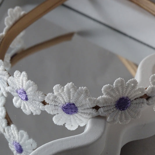 Diadeem | madelief purple love