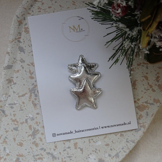 Festive collectie | anti slip - ster zilver