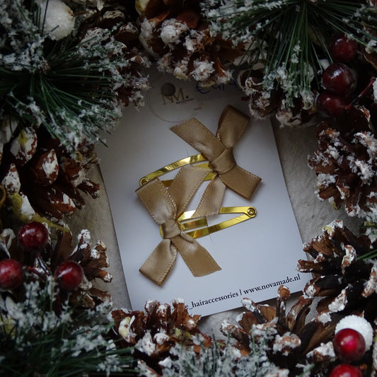 Festive collectie | klikklak - golden bow