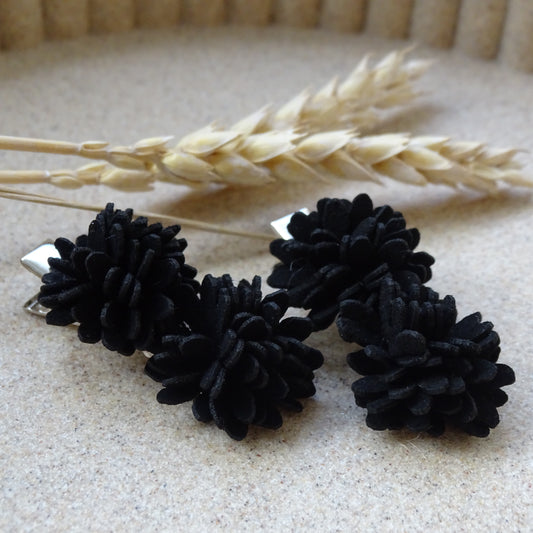 Alligator | Flora - zwart