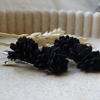 Alligator | Flora - zwart