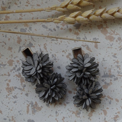 Alligator | Flora - grijs