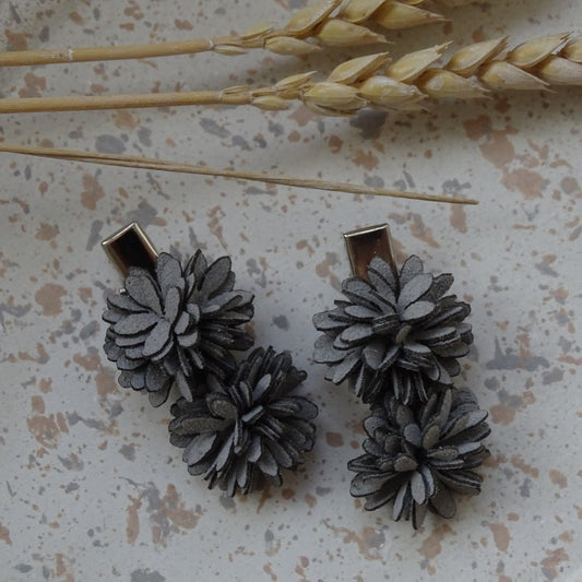 Alligator | Flora - grijs