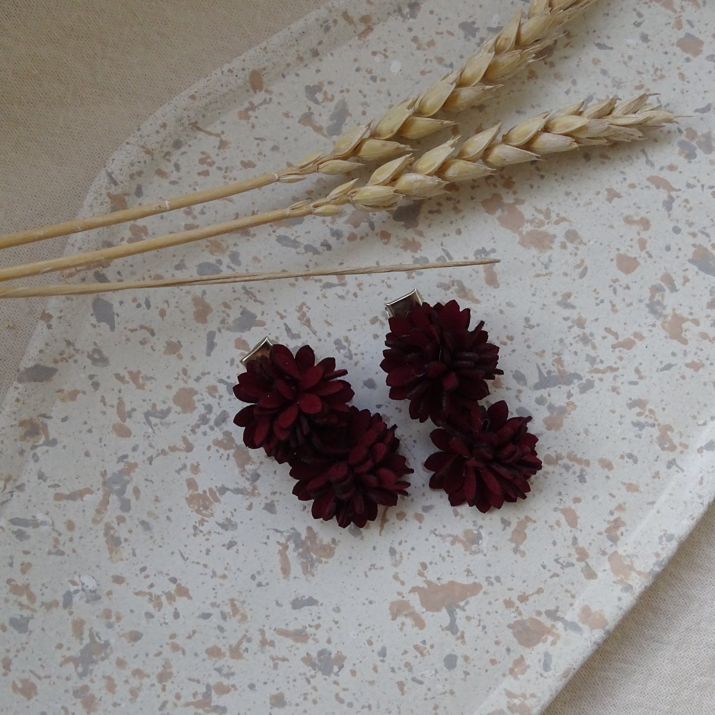 Alligator | Flora - bordeaux