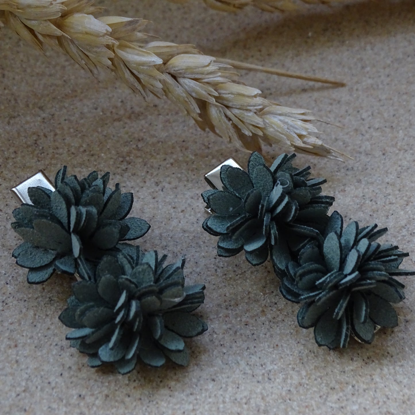 Alligator | Flora - donker groen