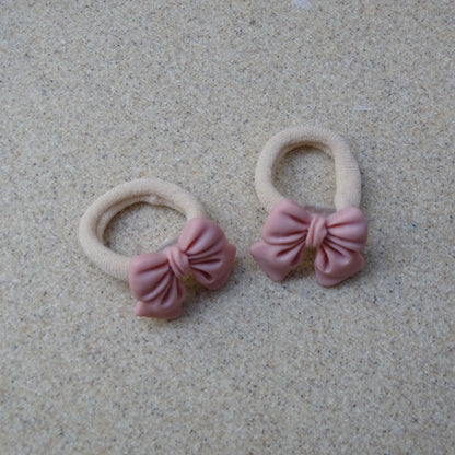 Elastiek | strik - roze