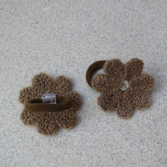 Elastiek | madelief - bruin