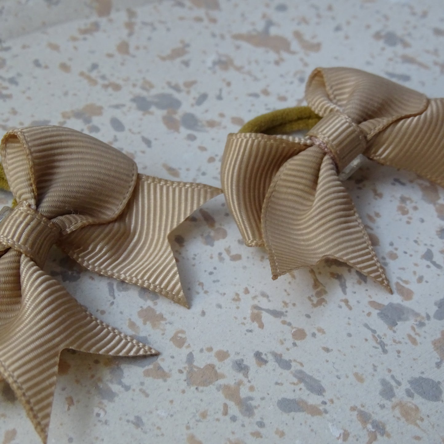 Elastiek | strik - cream