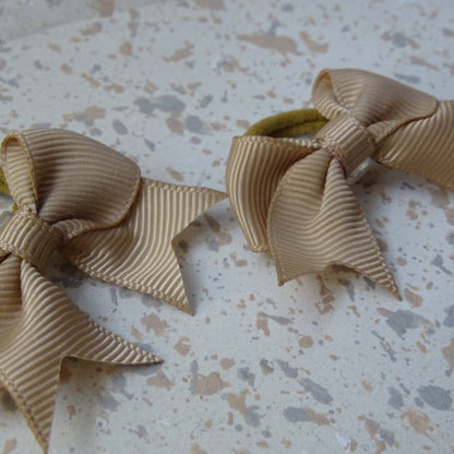 Elastiek | strik - cream