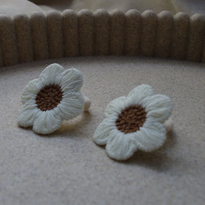 Elastiek | Viola - wit