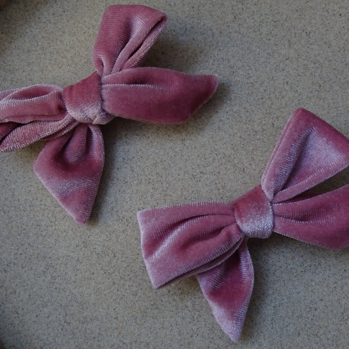 Alligator | velvet strik - roze