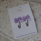Klikklak | mini bow - lila