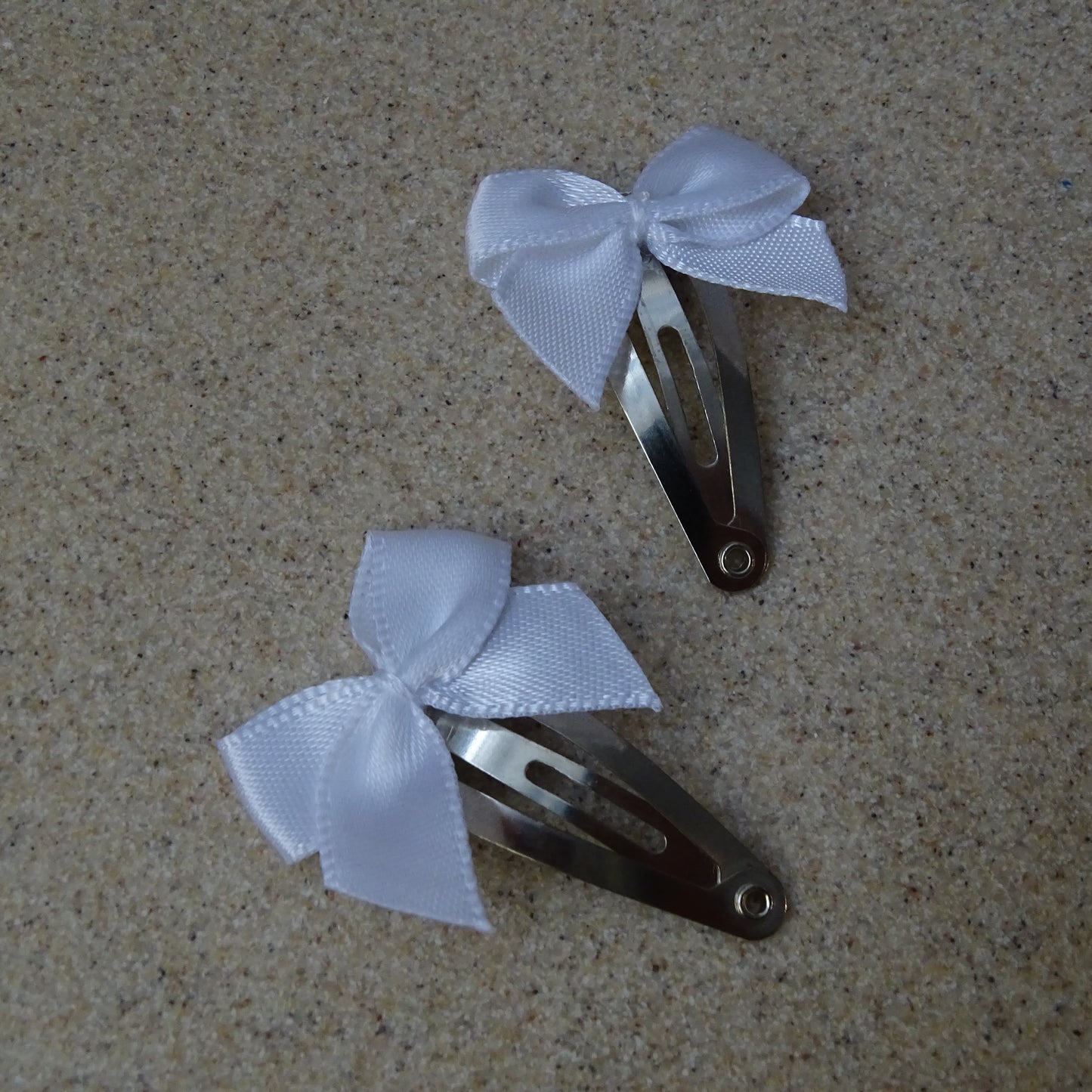 Klikklak | mini bow - wit